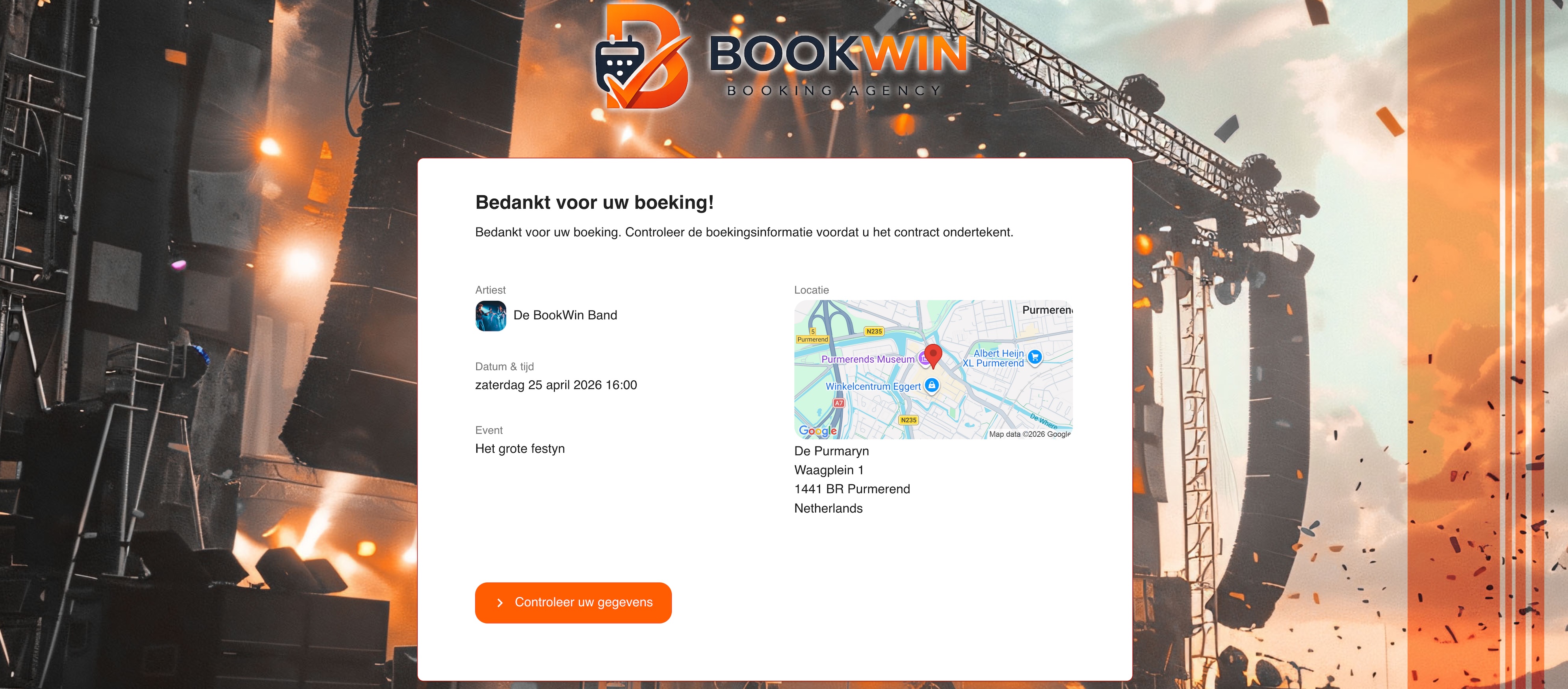 Contract Flow in Artwin Live: Contracten, advancing en ondertekening in één proces